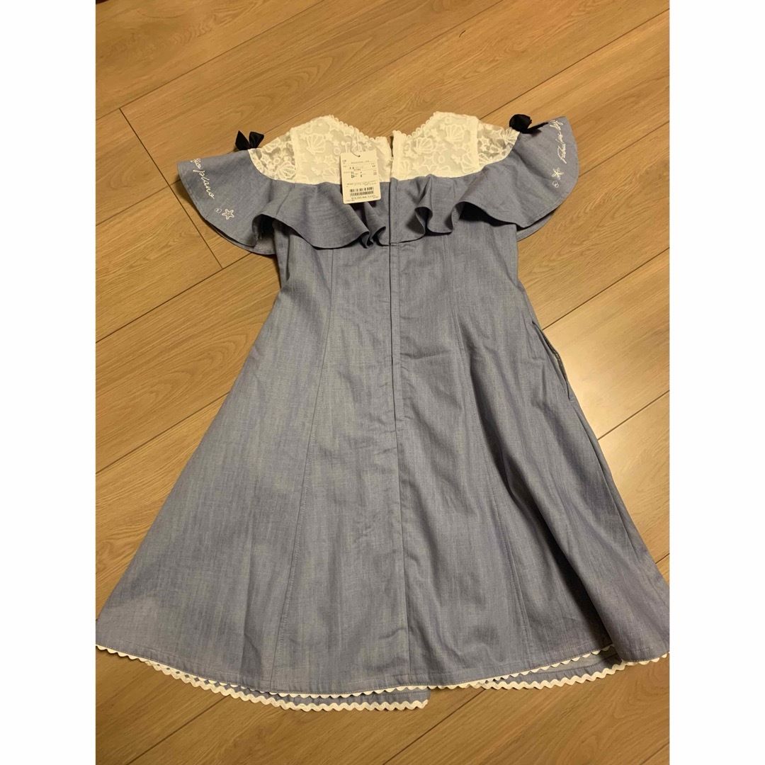 mezzo piano(メゾピアノ)のmezzopianoメゾピアノワンピース新品　S(140) キッズ/ベビー/マタニティのキッズ服女の子用(90cm~)(ワンピース)の商品写真