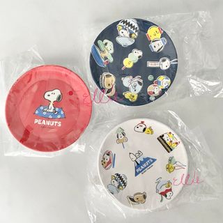 スヌーピー(SNOOPY)の新品未開封★ スヌーピーin銀座＆スヌーピータウン★ 豆皿3枚(食器)