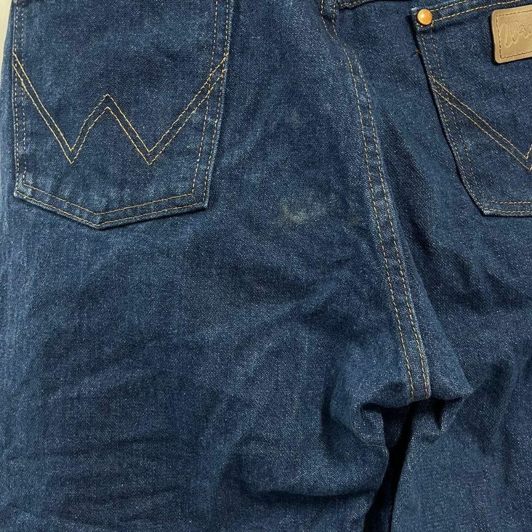 Wrangler(ラングラー)のWrangler W34L32ストレートデニム　ジーパンジーンズ　メンズM　11 メンズのパンツ(デニム/ジーンズ)の商品写真