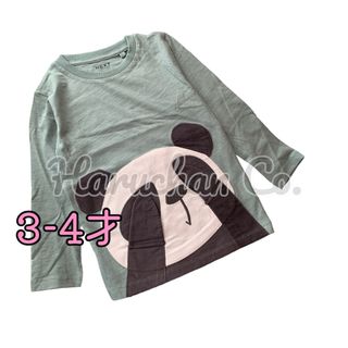 ネクスト(NEXT)の●未使用●3-4才　Peekaboo パンダ　ロンT(Tシャツ/カットソー)