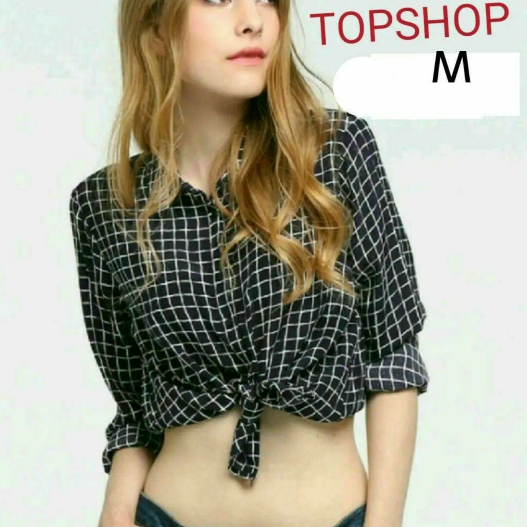TOPSHOP(トップショップ)のチェックシャツ レディースのトップス(シャツ/ブラウス(長袖/七分))の商品写真