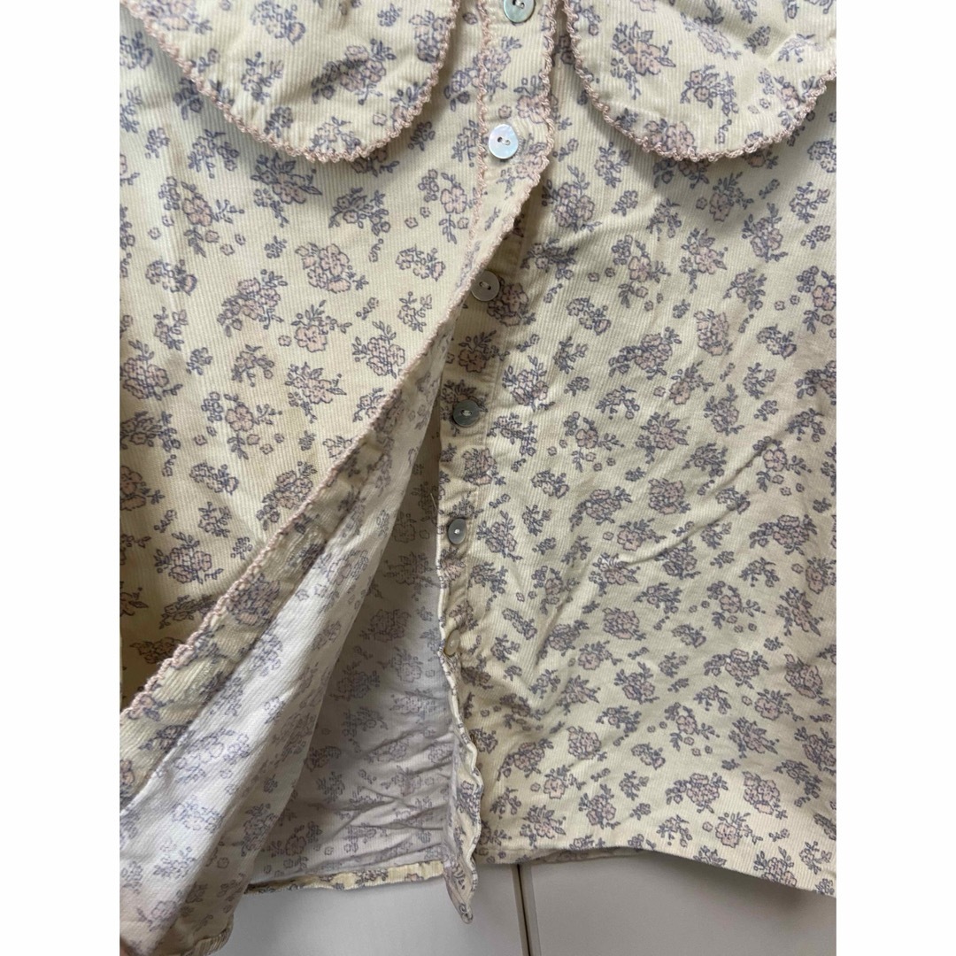 tete a tete(テータテート)のバースデイ　ブラウス　花柄　120 キッズ/ベビー/マタニティのキッズ服女の子用(90cm~)(ブラウス)の商品写真