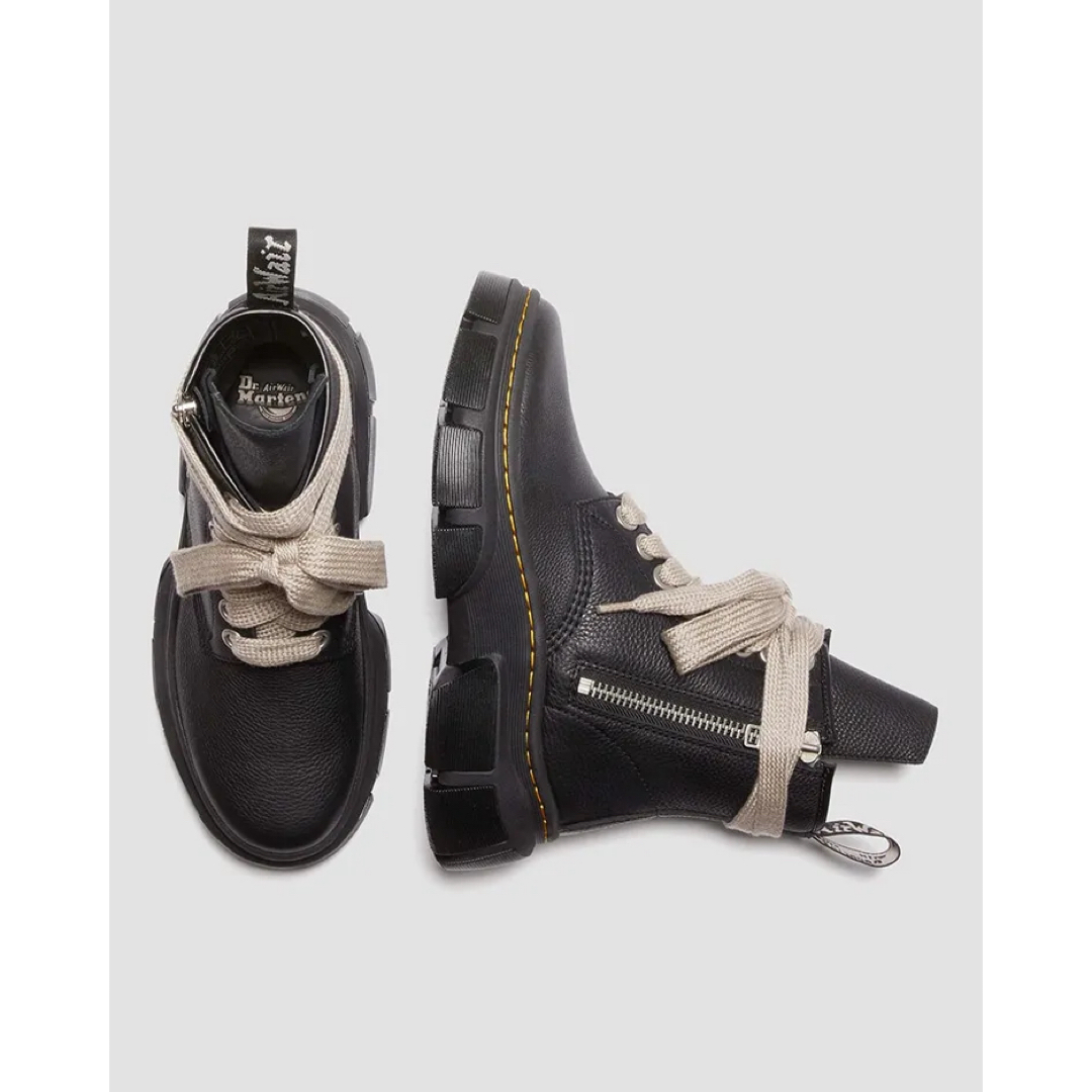 Rick Owens(リックオウエンス)の新品 リックオウエンス Dr.マーチン コラボ ジャンボレース ブーツ UK11 メンズの靴/シューズ(ブーツ)の商品写真