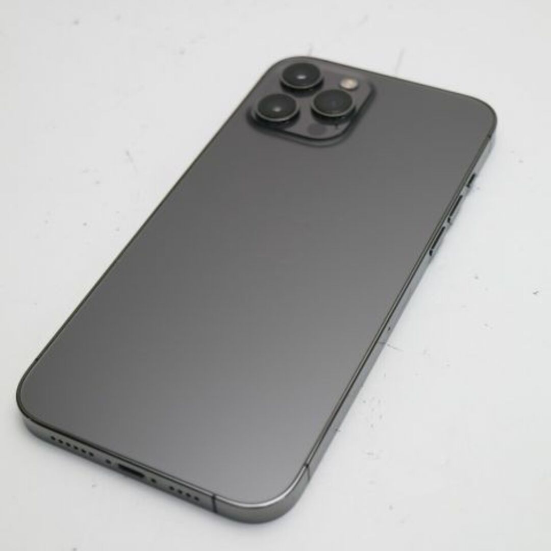 iPhone(アイフォーン)の超美品 SIMフリー iPhone12 Pro Max 128GB  グラファイト M111 スマホ/家電/カメラのスマートフォン/携帯電話(スマートフォン本体)の商品写真