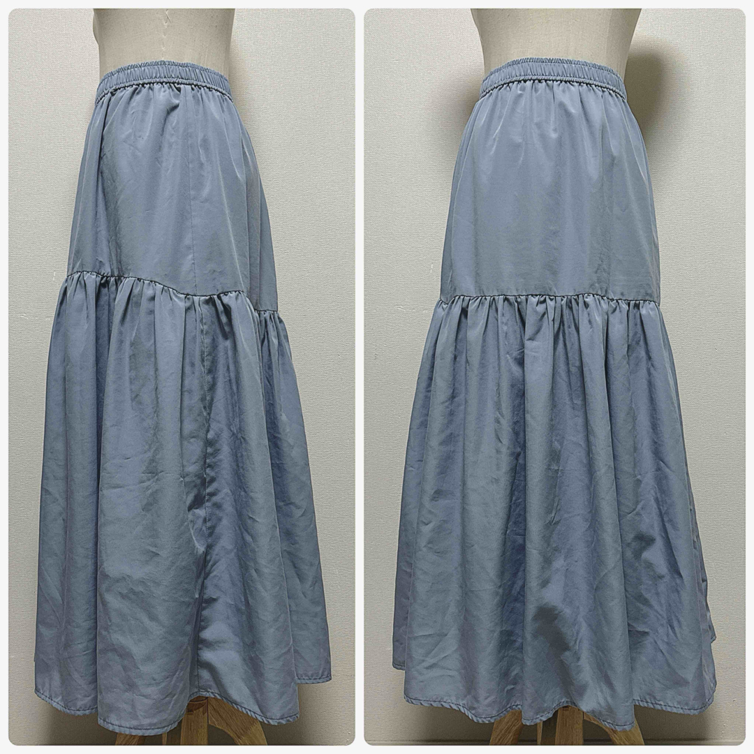 LEPSIM(レプシィム)のLEPSIM ロングティアードスカート レディースのスカート(ロングスカート)の商品写真
