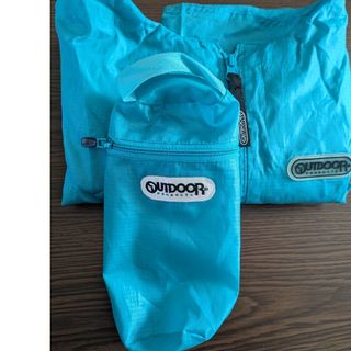 アウトドア(OUTDOOR)のOUTDOORポンチョ(カッパ)130サイズ中古(レインコート)