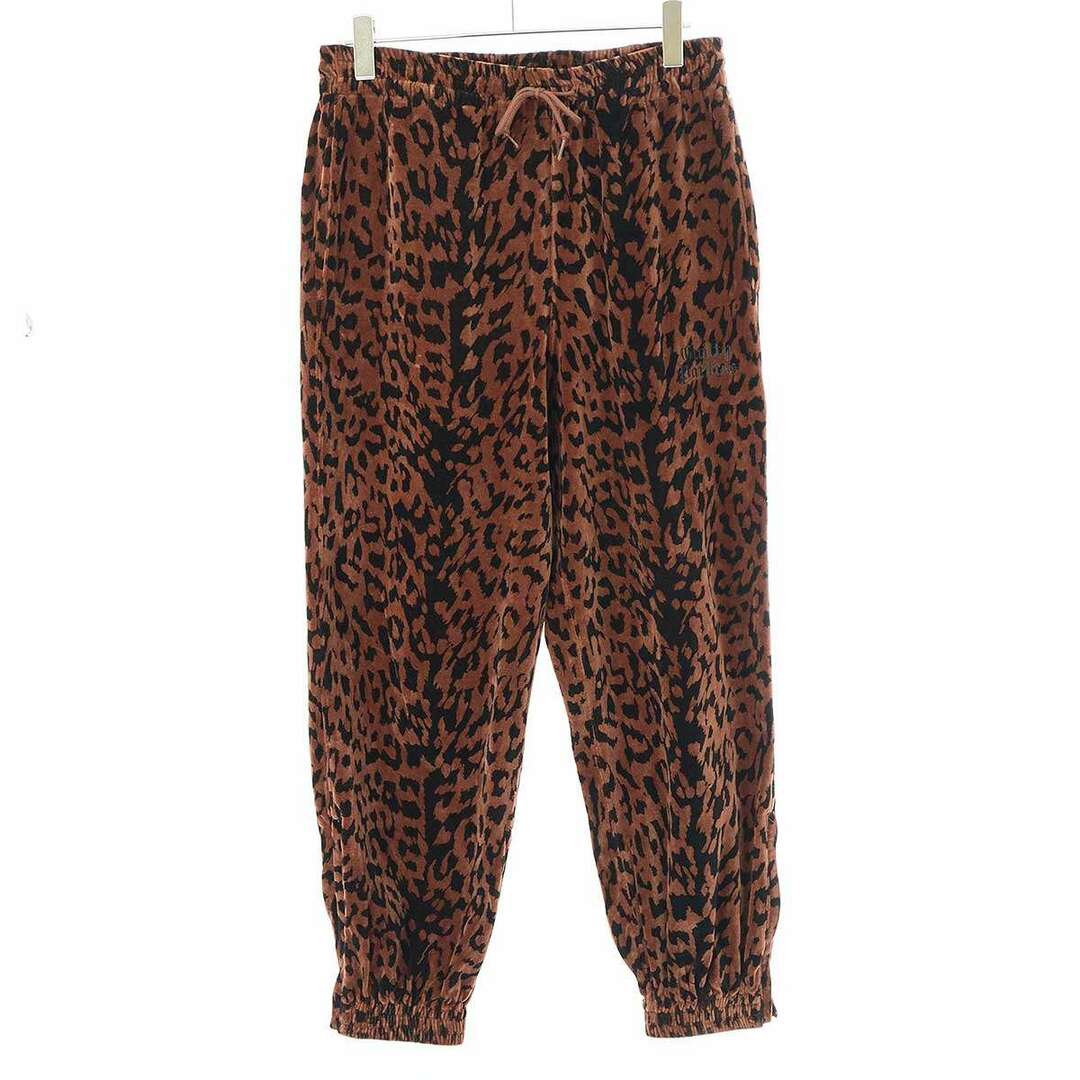 WACKO MARIA(ワコマリア)のWACKO MARIA ワコマリア 23SS LEOPARD VELVET PANTS レオパードベルベットパンツ  ブラウン M メンズのパンツ(その他)の商品写真