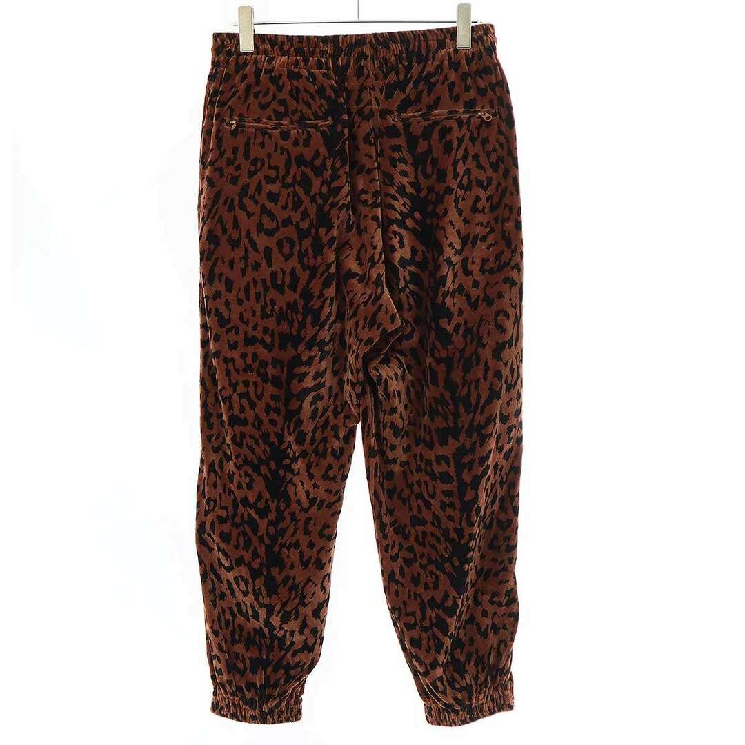 WACKO MARIA(ワコマリア)のWACKO MARIA ワコマリア 23SS LEOPARD VELVET PANTS レオパードベルベットパンツ  ブラウン M メンズのパンツ(その他)の商品写真