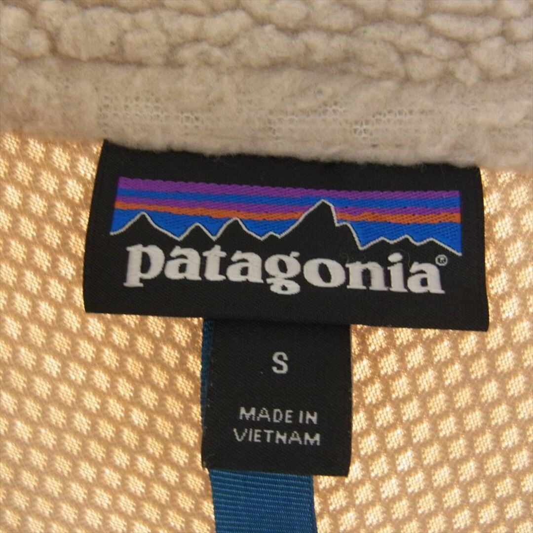 patagonia(パタゴニア)のpatagonia パタゴニア ジャケット 20AW STY23056FA20 Classic Retro-X Jacket クラシック レトロ ボア フリース ジャケット オフホワイト系 S【中古】 メンズのジャケット/アウター(その他)の商品写真