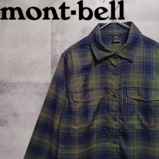 モンベル(mont bell)の✨美品✨ mont-bell モンベル レディース WIC.O.D.シャツ L(シャツ/ブラウス(長袖/七分))