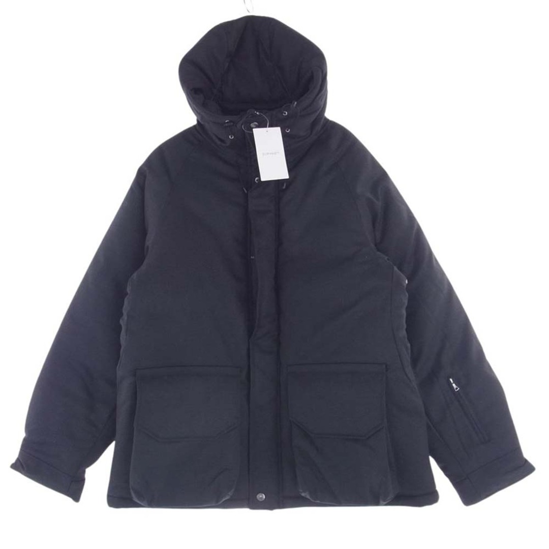 SOPH(ソフ)のSOPH ソフ ダウンジャケット 23AW SOPH-232035 PADDED MOUNTAIN JACKET SUPER 100's GABARDINE スーパー100’sギャバジンウール マウンテンジャケット ダークグレー系 L【極上美品】【中古】 メンズのジャケット/アウター(その他)の商品写真