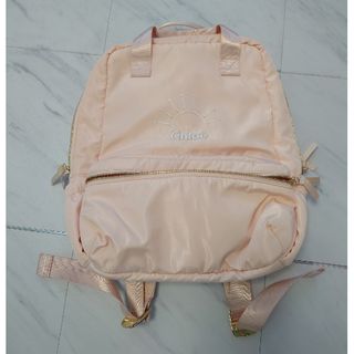 Chloe　kids　Pink　バックパック　4月末迄の出品