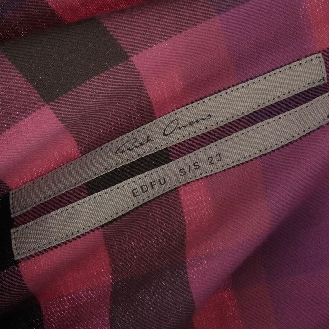Rick Owens - Rick Owens リックオウエンス 長袖シャツ 23SS Rick Owens - Rick Owens リックオウエンス 長袖シャツ 23SS