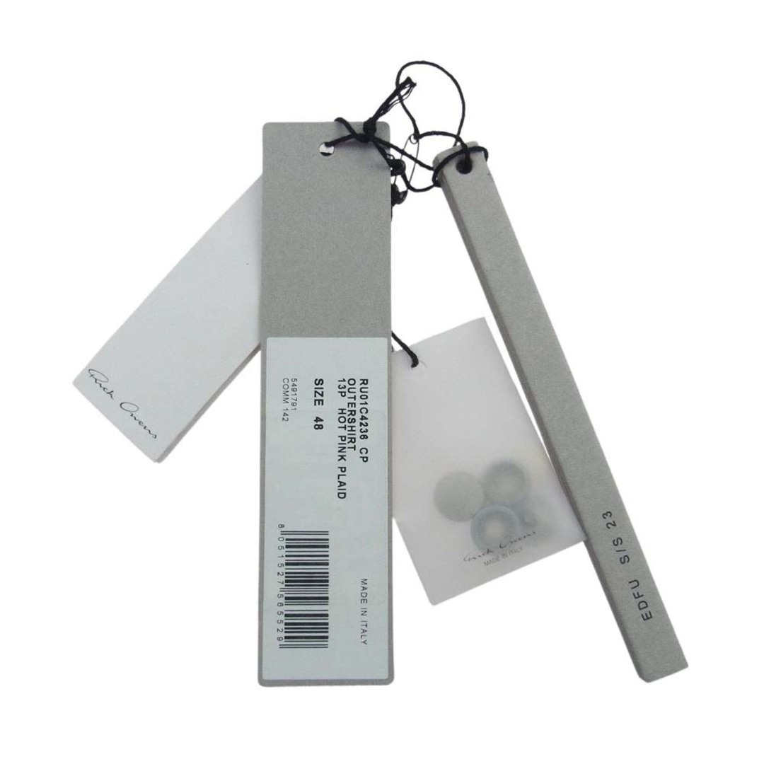 Rick Owens - Rick Owens リックオウエンス 長袖シャツ 23SS Rick Owens - Rick Owens リックオウエンス 長袖シャツ 23SS