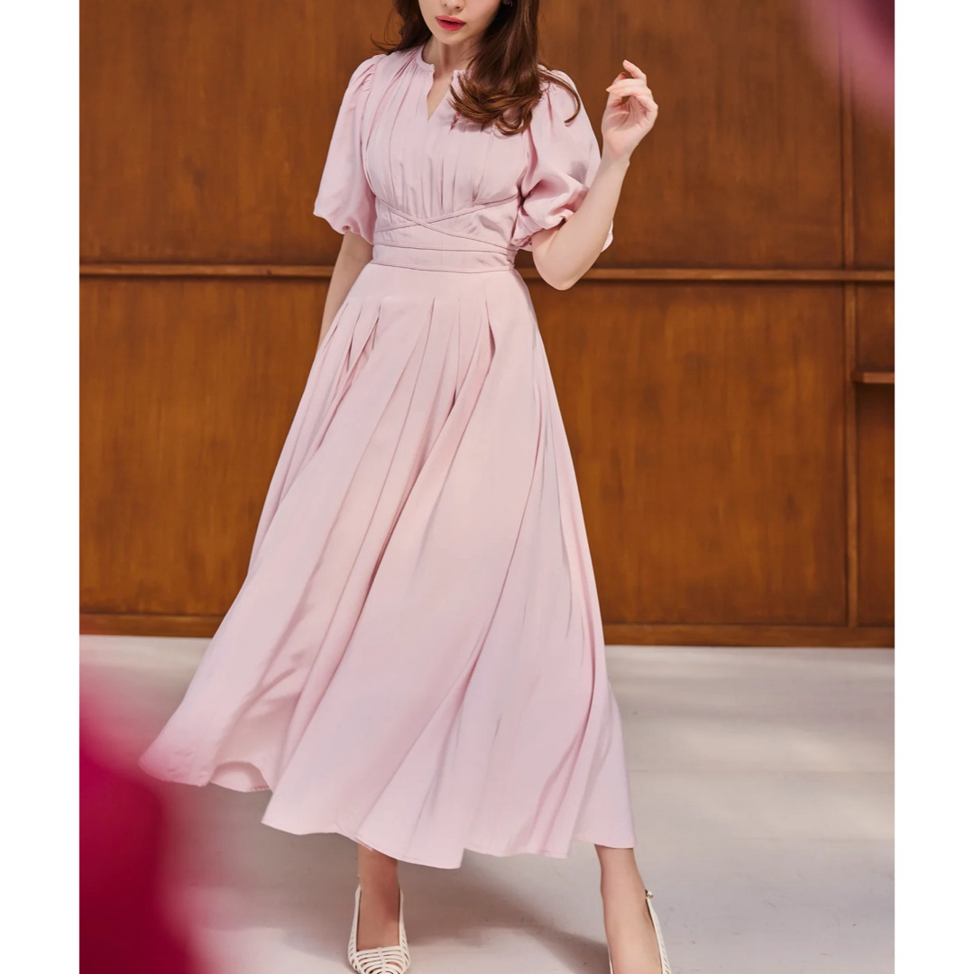 Her lip to - herlipto新色Fountain Lace Up Bow Dress2024の Her lip to - herlipto新色Fountain Lace Up Bow Dress2024の