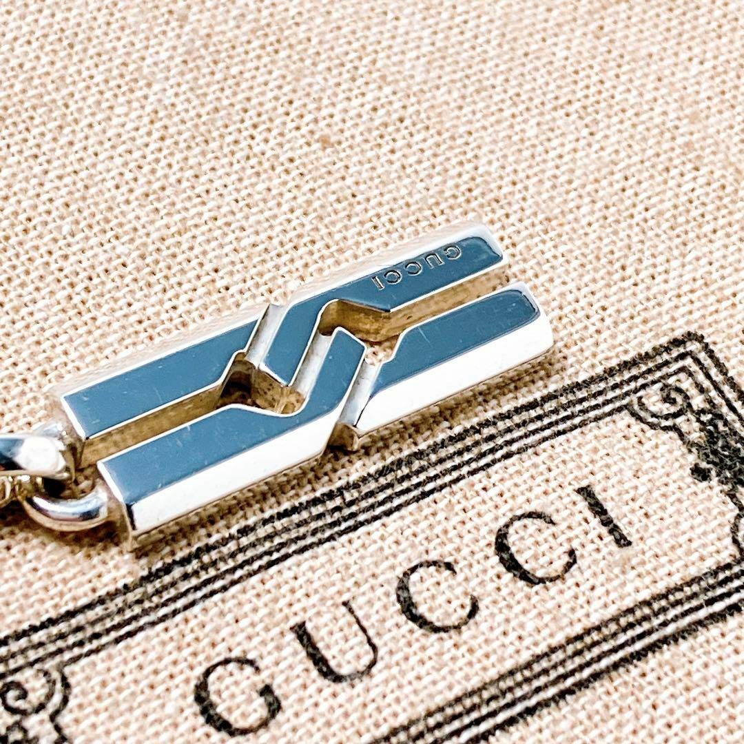 Gucci(グッチ)の【洗浄済】グッチ GUCCI 925 ネックレス シルバー メンズ ON78 メンズのアクセサリー(ネックレス)の商品写真