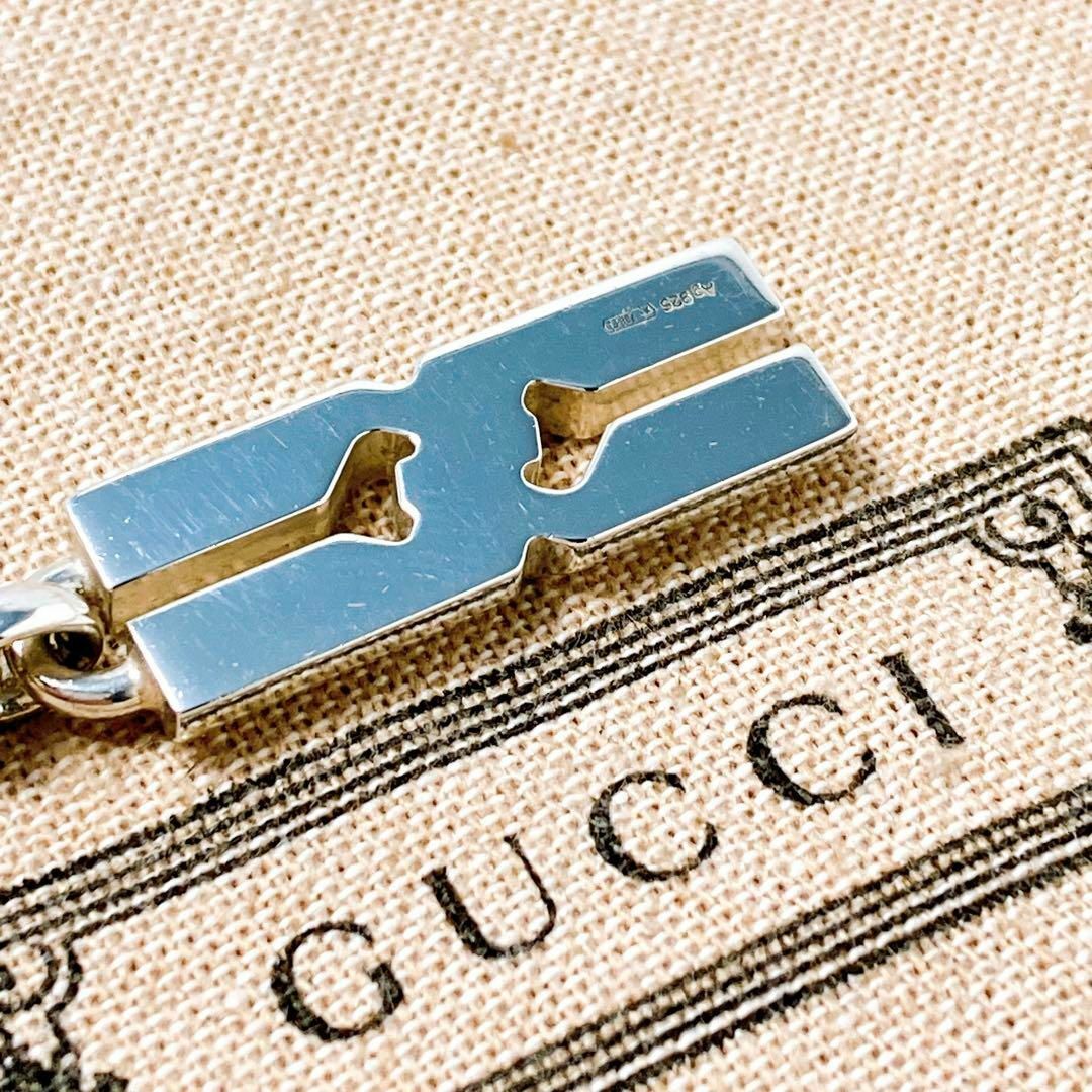 Gucci(グッチ)の【洗浄済】グッチ GUCCI 925 ネックレス シルバー メンズ ON78 メンズのアクセサリー(ネックレス)の商品写真