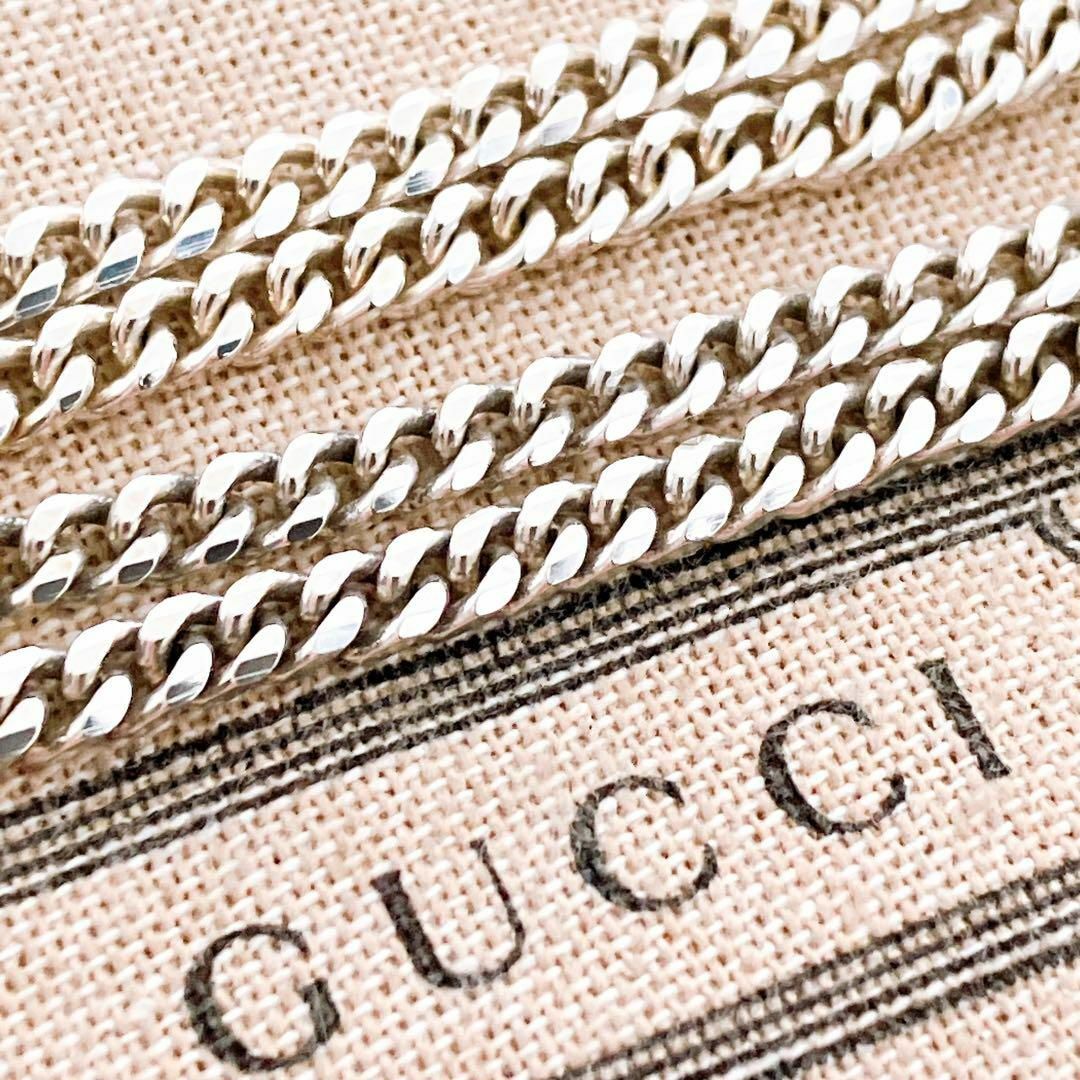 Gucci(グッチ)の【洗浄済】グッチ GUCCI 925 ネックレス シルバー メンズ ON78 メンズのアクセサリー(ネックレス)の商品写真