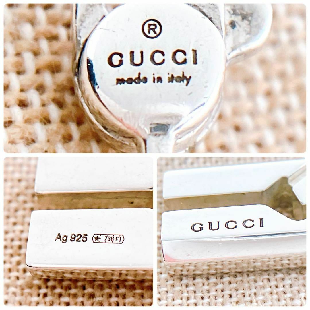 Gucci(グッチ)の【洗浄済】グッチ GUCCI 925 ネックレス シルバー メンズ ON78 メンズのアクセサリー(ネックレス)の商品写真