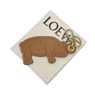 ロエベ(LOEWE)の⭐️美品⭐️ ロエベ キーホルダー アニマル チャーム ノアの箱舟 ピッグ(キーホルダー)