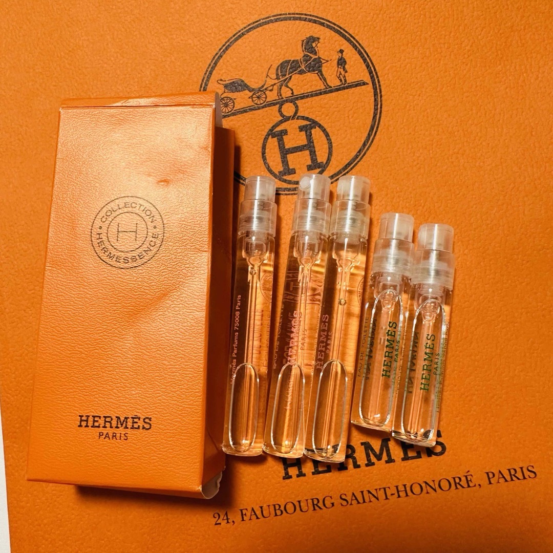 Hermes(エルメス)のHERMES エルメス 香水 サンプル セット コスメ/美容のキット/セット(サンプル/トライアルキット)の商品写真