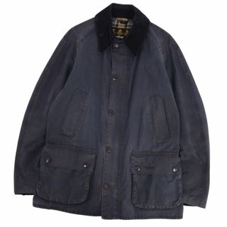 バーブァー(Barbour)のバブアー Barbour ジャケット ASHBY アシュビー ワックスコットン オイルドジャケット アウター メンズ S ライトネイビー(その他)