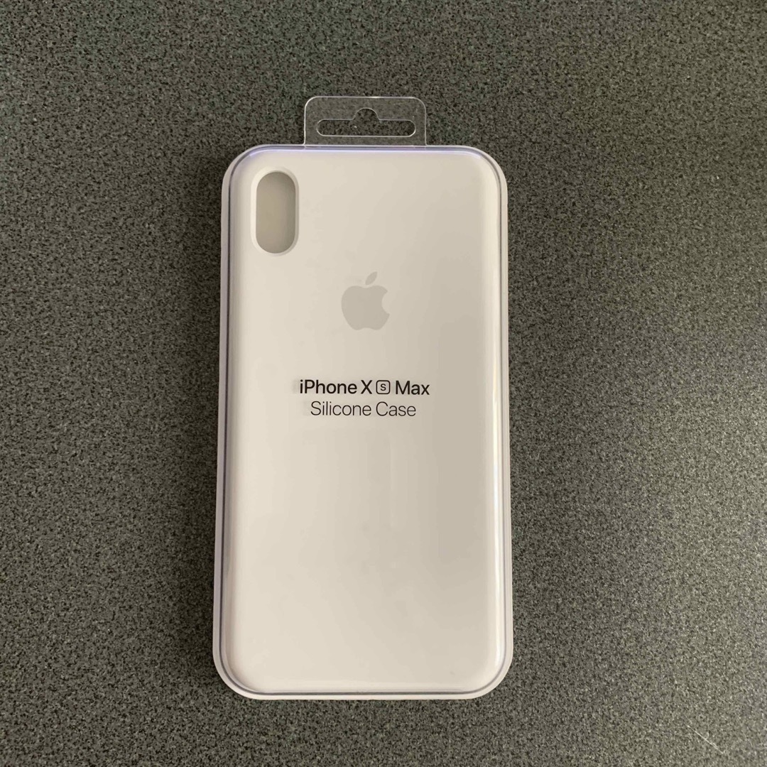 Apple(アップル)のiPhone  xsmax アップル　純正　シリコン　ケース　新品未開封　白 スマホ/家電/カメラのスマホアクセサリー(モバイルケース/カバー)の商品写真