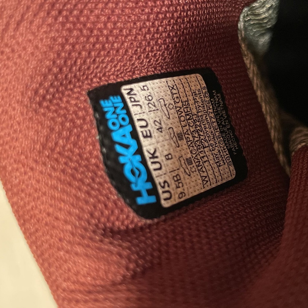 HOKA ONE ONE(ホカオネオネ)のホカオネオネ・正規品・新品未使用・26.5 ・ゴアテックス・Vibramソール メンズの靴/シューズ(スニーカー)の商品写真