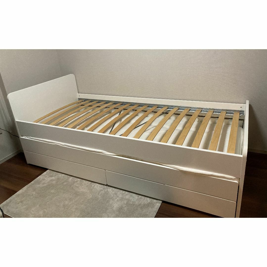 IKEA - IKEAベッド(SLÄKT スレクト、アンダーベッド収納付)※3 IKEA - IKEAベッド(SLÄKT スレクト、アンダーベッド収納付)※3