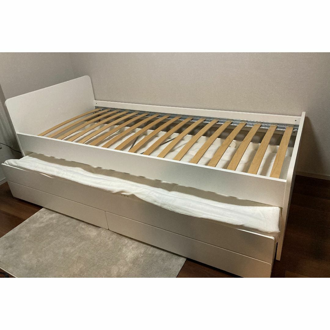IKEA - IKEAベッド(SLÄKT スレクト、アンダーベッド収納付)※3 IKEA - IKEAベッド(SLÄKT スレクト、アンダーベッド収納付)※3