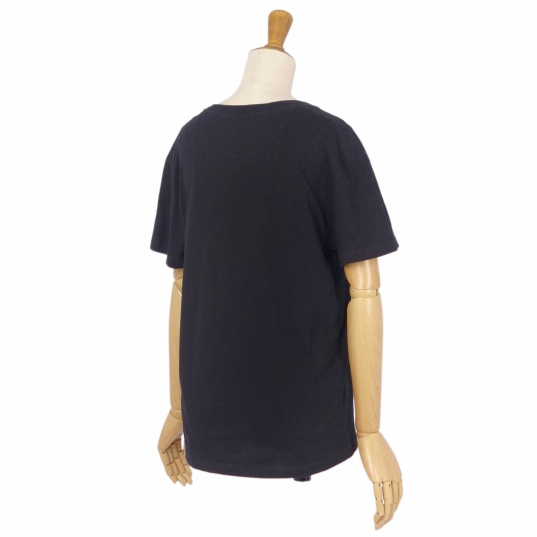 VALENTINO(ヴァレンティノ)の美品 ヴァレンティノ VALENTINO Tシャツ カットソー 半袖 ショートスリーブ VLTN ロゴ トップス レディース XS ブラック レディースのトップス(Tシャツ(半袖/袖なし))の商品写真