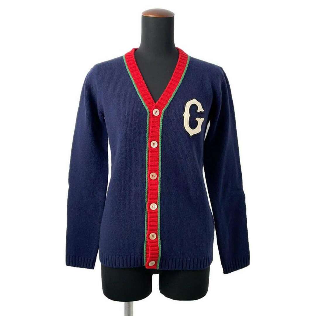 Gucci(グッチ)のグッチ カーディガン チルドレンズ ウール キッズサイズ12 565854 GUCCI 子供 服 ニット レディースのトップス(カーディガン)の商品写真