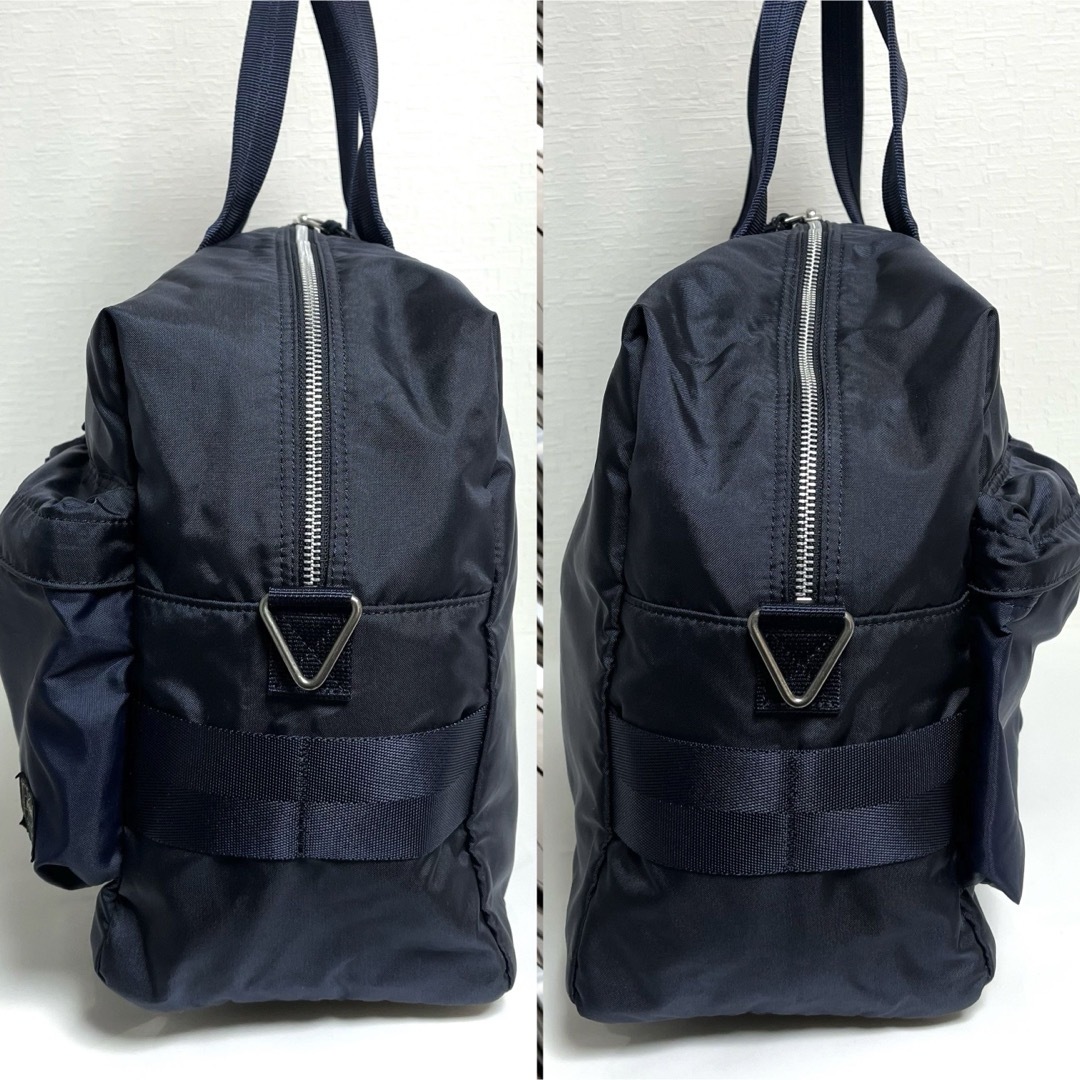 PORTER(ポーター)のPORTER FORCE 2WAY DUFFLE BAG ネイビー メンズのバッグ(ボストンバッグ)の商品写真