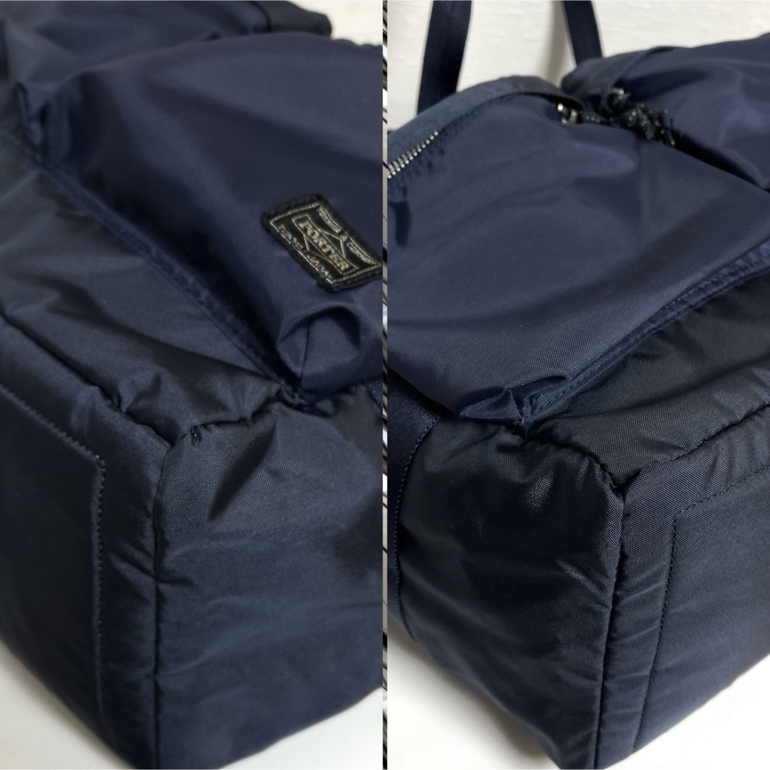 PORTER(ポーター)のPORTER FORCE 2WAY DUFFLE BAG ネイビー メンズのバッグ(ボストンバッグ)の商品写真