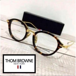 トムブラウン(THOM BROWNE)のトムブラウン thom brown 眼鏡 メガネ TORTOISE サングラス(サングラス/メガネ)