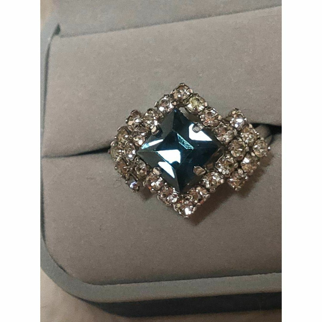 Christian Dior(クリスチャンディオール)のクリスチャンディオール ヴィンテージリング 指輪　サファイア 色石 ストーン レディースのアクセサリー(リング(指輪))の商品写真