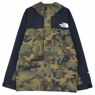 ザノースフェイス(THE NORTH FACE)の美品 ザノースフェイス THE NORTH FACE ジャケット マウンテンパーカー ナイロンジャケット 迷彩柄 アウターメンズ M マルチカラー NP62135(ナイロンジャケット)