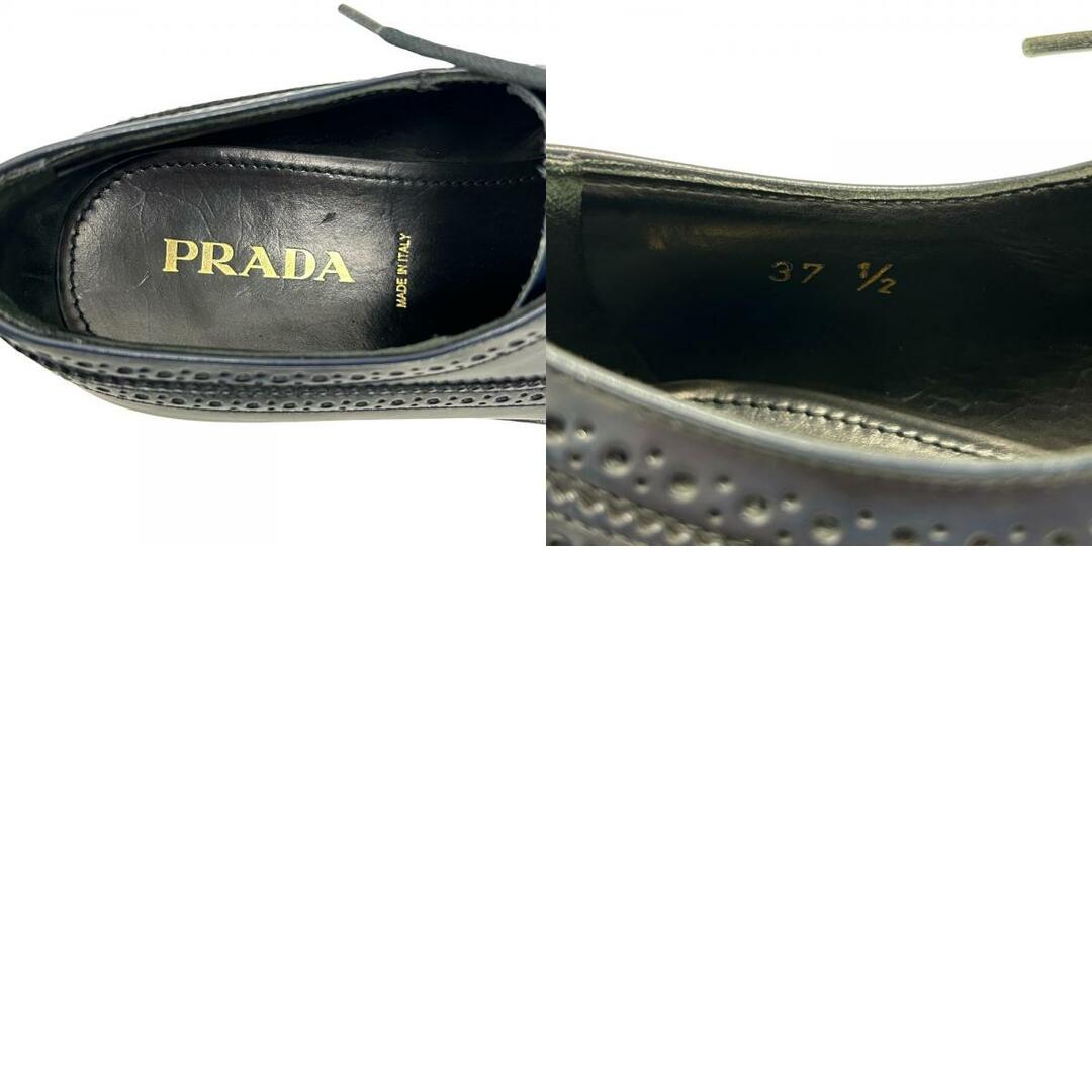 PRADA(プラダ)のプラダ PRADA その他靴
 ウイングチップ レザーシューズ ネイビー レディースの靴/シューズ(その他)の商品写真