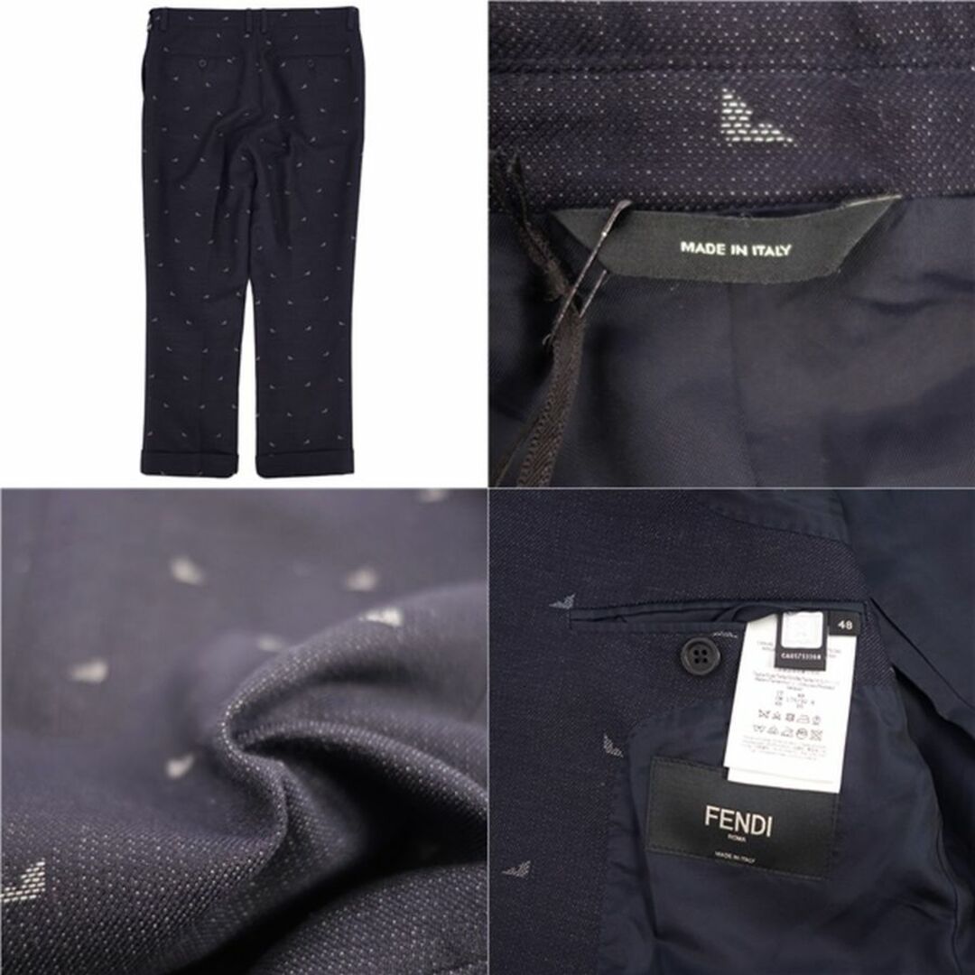 FENDI - 極美品 フェンディ FENDI セットアップ スーツ ジャケット FENDI - 極美品 フェンディ FENDI セットアップ スーツ ジャケット