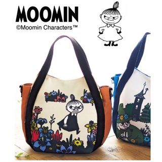 ムーミン(MOOMIN)の【新品】リトルミイ　2WAYショルダーバッグ　ミニバルーントート　ムーミン　北欧(ショルダーバッグ)