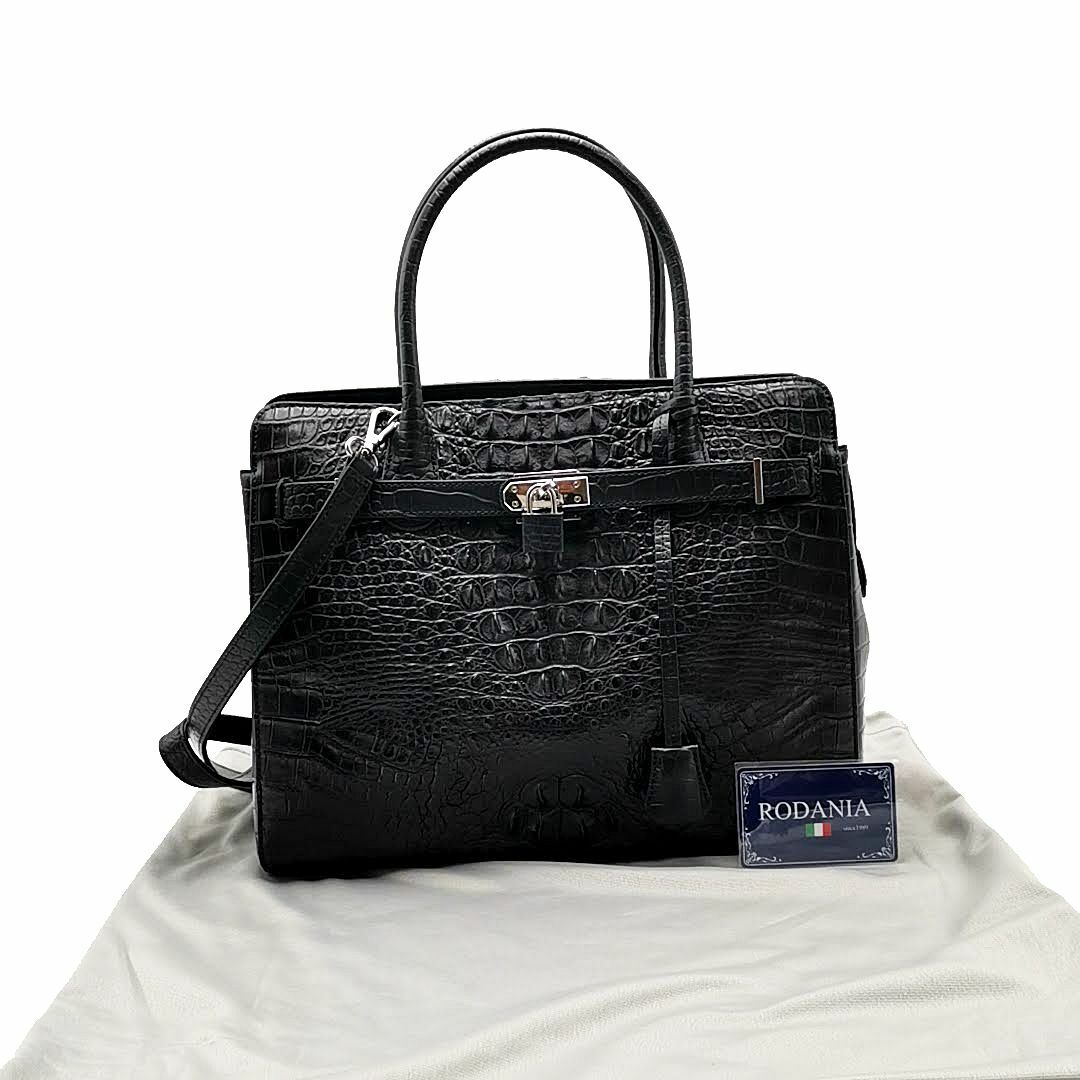 RODANIA - 超美品 ロダニア ショルダーバッグ クロコダイル 03 RODANIA - 超美品 ロダニア ショルダーバッグ クロコダイル 03