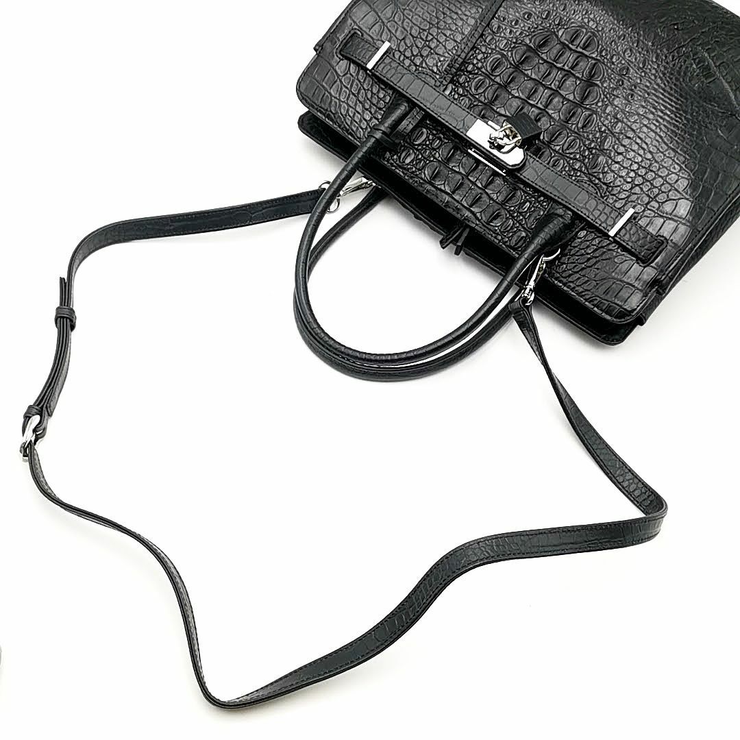 RODANIA - 超美品 ロダニア ショルダーバッグ クロコダイル 03 RODANIA - 超美品 ロダニア ショルダーバッグ クロコダイル 03