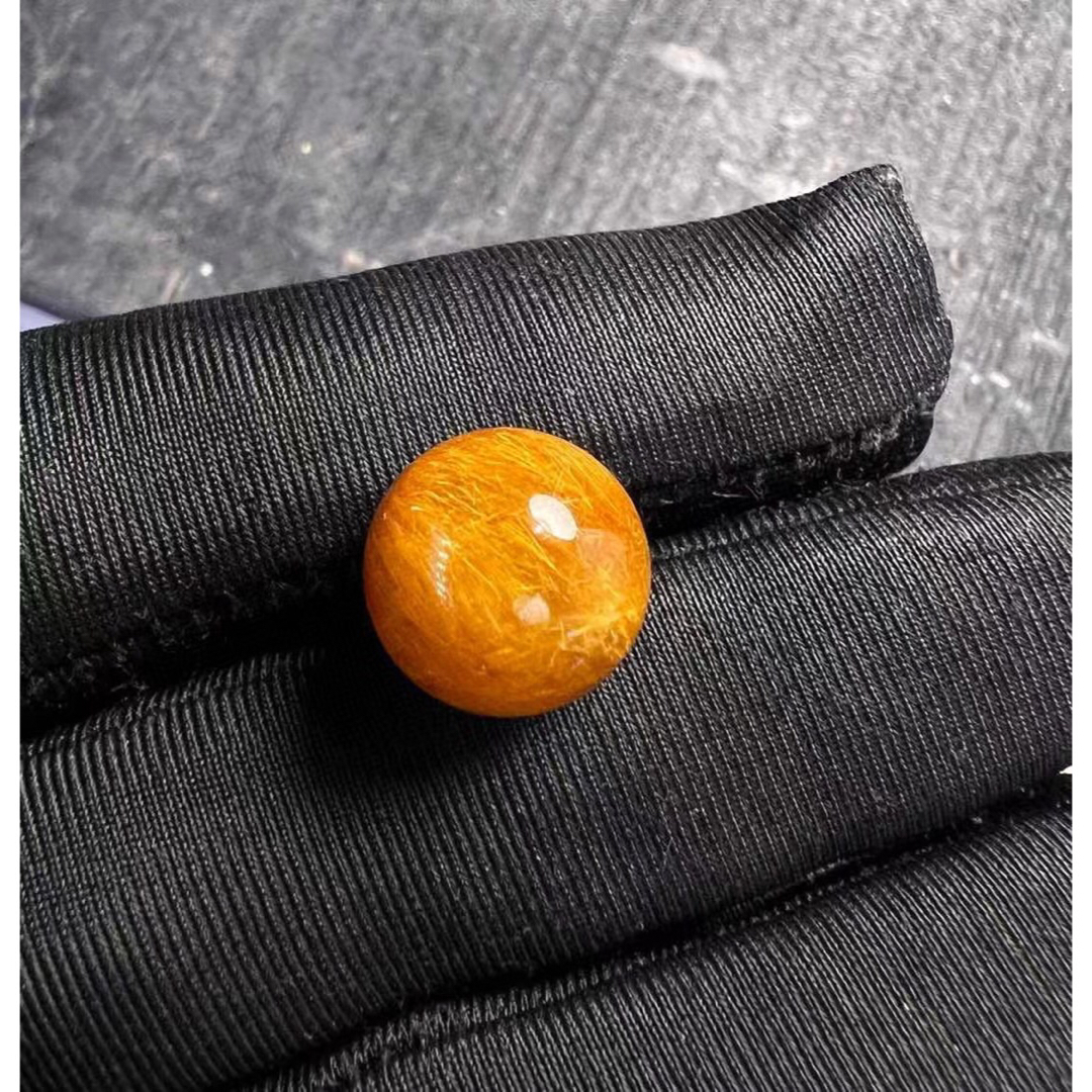 ⭐︎天然銅色ゴールドルチルクオーツ 丸玉 12.6mm 各種パーツ ⭐︎天然銅色ゴールドルチルクオーツ 丸玉 12.6mm 各種パーツ