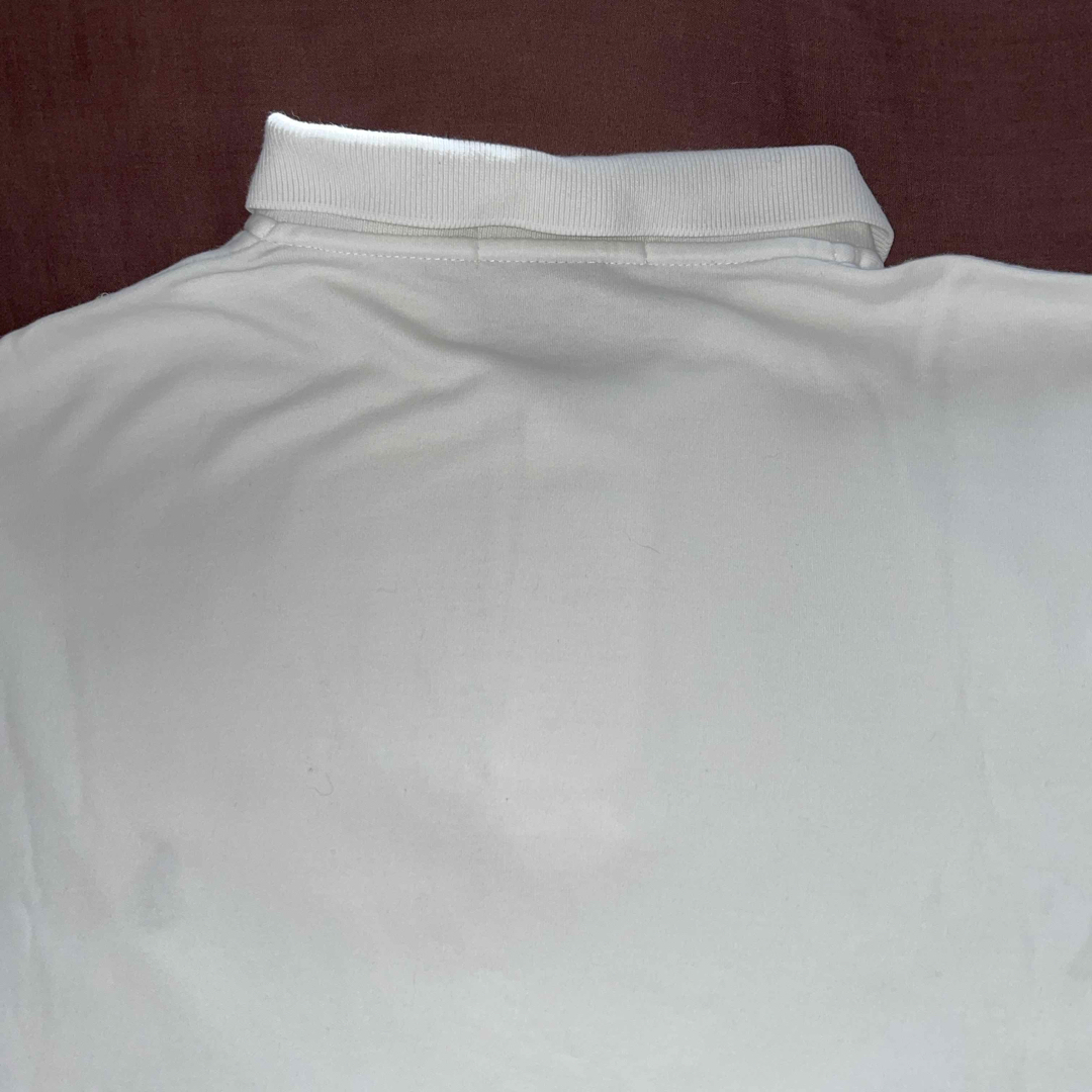 POLO RALPH LAUREN(ポロラルフローレン)のラルフローレン RALPH LAUREN ワンポイントポロシャツ L アイボリー メンズのトップス(ポロシャツ)の商品写真
