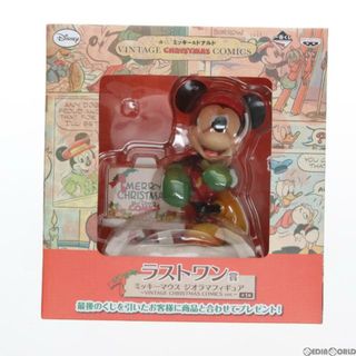 ミッキーマウス(ミッキーマウス)のラストワン賞 ミッキーマウス VINTAGE CHRISTMAS COMICS ver. 一番くじ ミッキー&ドナルド VINTAGE CHRISTMAS COMICS ジオラマフィギュア プライズ バンプレスト(アニメ/ゲーム)