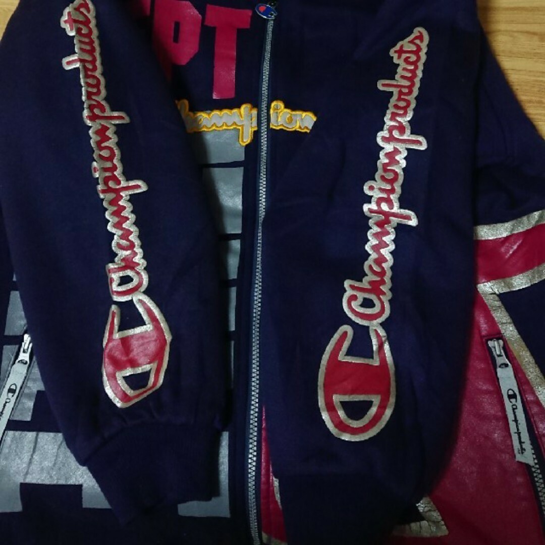 Champion(チャンピオン)のChampion チャンピオン 90s古着 ビッグロゴ ブルゾン メンズのジャケット/アウター(ブルゾン)の商品写真