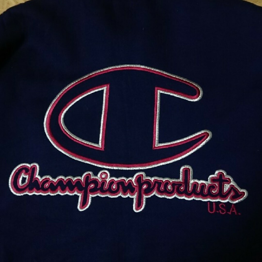 Champion(チャンピオン)のChampion チャンピオン 90s古着 ビッグロゴ ブルゾン メンズのジャケット/アウター(ブルゾン)の商品写真