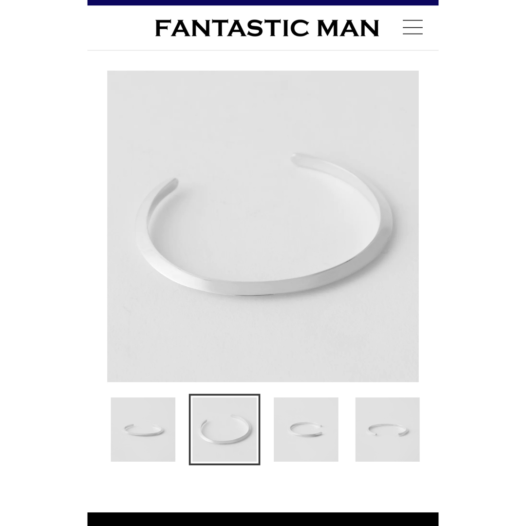 FANTASTIC MAN(ファンタスティックマン)のFANTASTICMAN メンズのアクセサリー(バングル/リストバンド)の商品写真