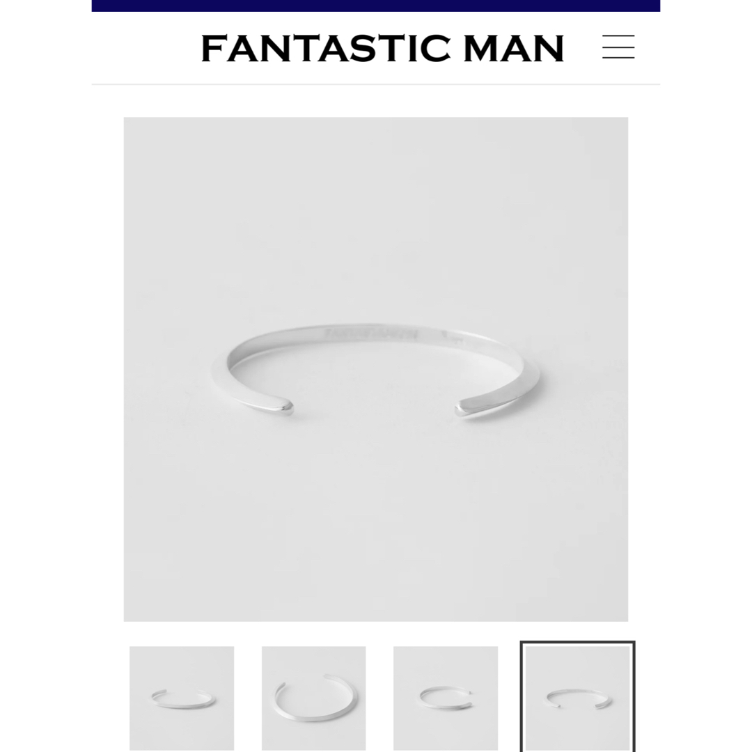 FANTASTIC MAN(ファンタスティックマン)のFANTASTICMAN メンズのアクセサリー(バングル/リストバンド)の商品写真