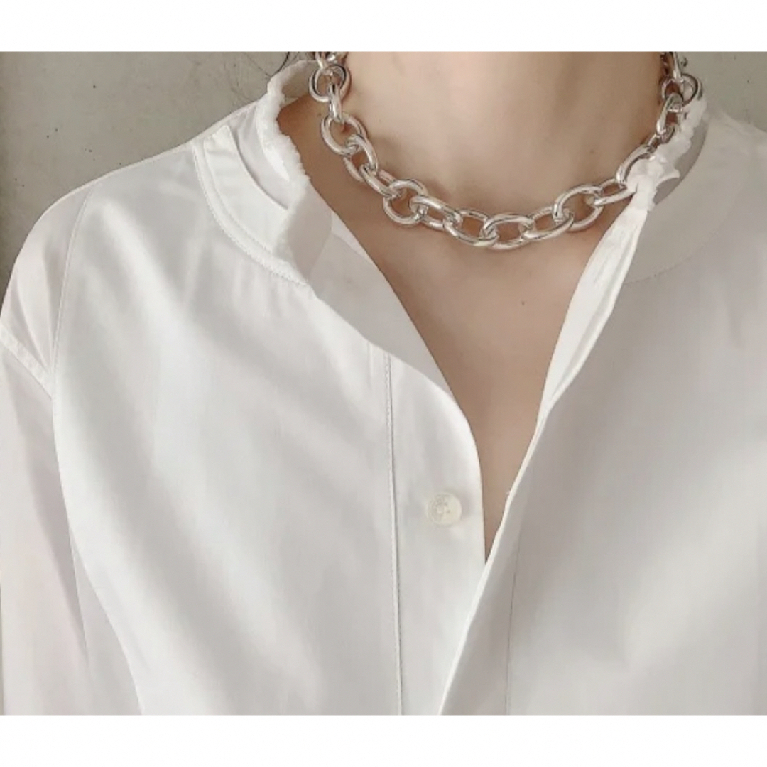 DEUXIEME CLASSE(ドゥーズィエムクラス)のchieko+  チエコプラス　big chain necklace  レディースのアクセサリー(ネックレス)の商品写真